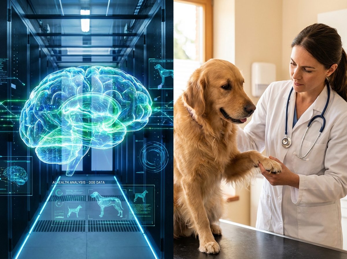 Vergleich zwischen KI-Diagnose und traditioneller tierärztlicher Untersuchung